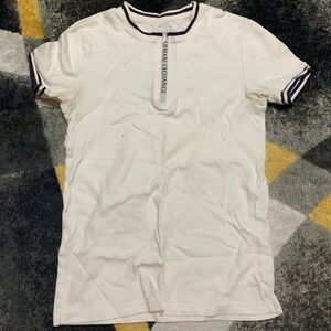 Armani Exchange T-Shirt Quarter Zip